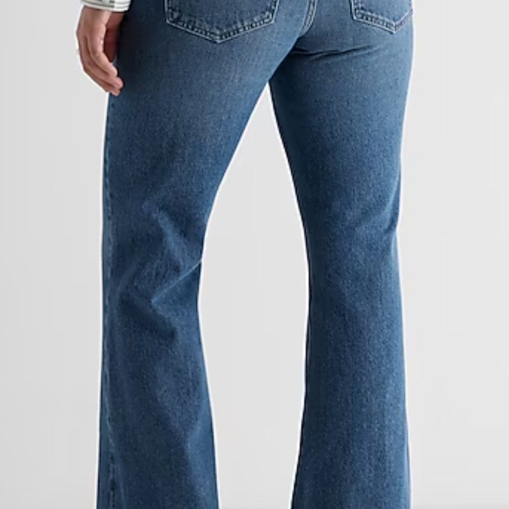 Express  70's Flare  Mid Rise Women's Jeans